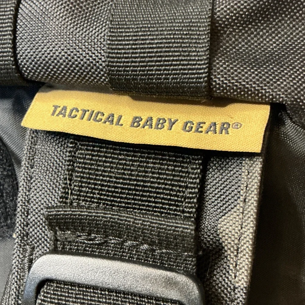 Daddy Tactical Black Camo Backpack - Durable Men's Bag NWT - Picture 2 of 16